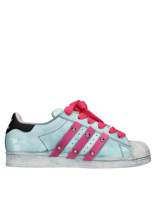 Sneakers Superstar in ecopelle ADIDAS SEDDYS | ADISE235252VERDE-ROSA-NERO